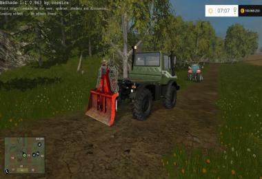 Functional forestry winch - krpan winch (beta)