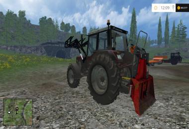 Functional forestry winch - krpan winch (beta)