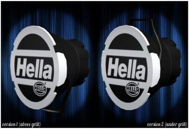 Headlamps with Hella logo 1.24.h - 1.25.0.8s