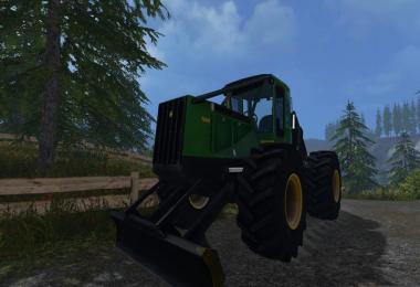 John Deere 748H v1.1 Winch BETA