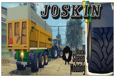 Joskin Trans Space 8000 23 Tridem v4.1 With WheelShader