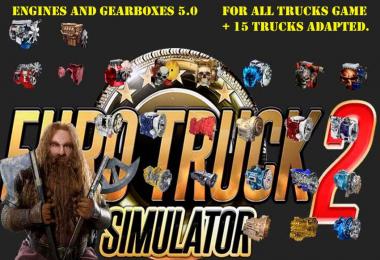 Powerful Engines Pack + Transmissions v5.0