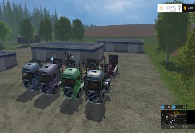 SCANIA 730 FOREST MegaPACK v1.0