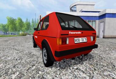 Volkswagen Golf I GTI feuerwehr v2.0