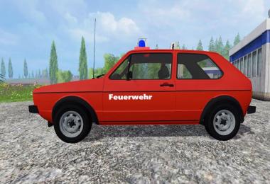 Volkswagen Golf I GTI feuerwehr v2.0