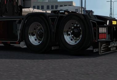 Backbumper custom V3 for RJL scania R & T and both 4 series