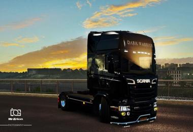 Dark Warrior Skin Scania RJL 1.25