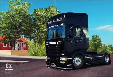 Dark Warrior Skin Scania RJL 1.25