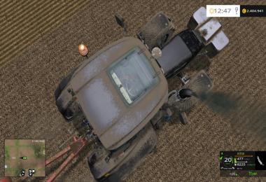 Deutz Fahr 7250TTV Warrior v5.0 Wheel Shader