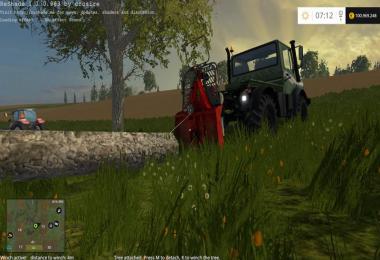 Functional forestry winch - krpan winch (beta) v2.0 Beta