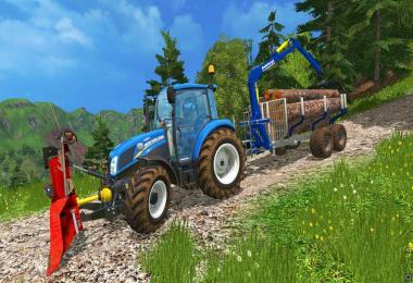 Functional forestry winch - krpan winch (beta) v2.0 Beta