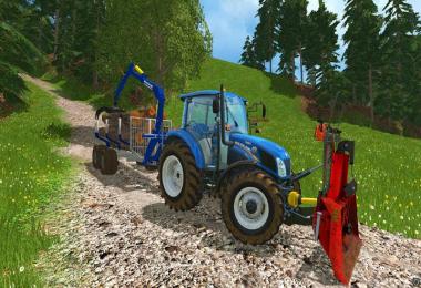 Functional forestry winch - krpan winch (beta) v2.0 Beta