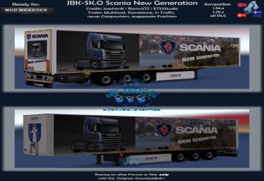 JBK Trailer SK.O Scania New Generation v1