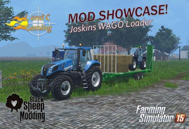 Joskin Wago loaders 8m + 10m v1.1 Fix and Wiht WheelShader