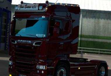 Long Roofgrill for Scania RS & T (RJL) v1.0