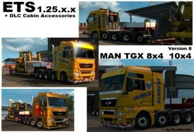 MAN Heavy 8x4 / 10x4 v8.0 