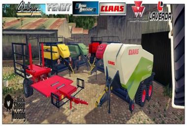 Pack Balestacker and baler attacher v2.0 Fix and WheelShader