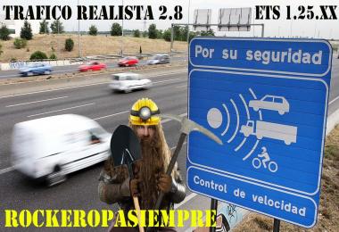 Realistic traffic v2.8 by Rockeropasiempre for V1.25.x