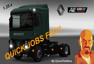 RENAULT AE MAGNUM 1.25.X QUICK JOBS FIX 1.25.x