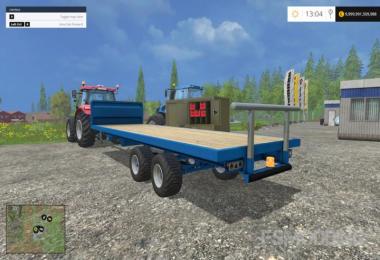 Stewart 15ft Bale Trailer v1.0 UAL