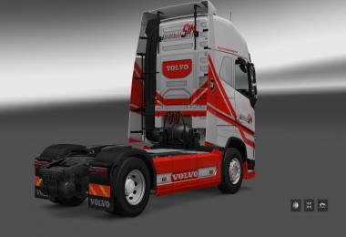 Trucksim skin for Volvo FH16 1.25