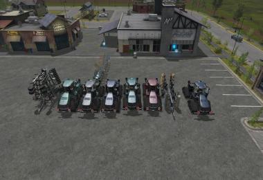 FS17 Case Tractors, Plough, Cultivator v1.1 By Eagle355th