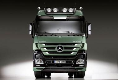 Mercedes Benz Actros MPIII OM502LA V8 Sound