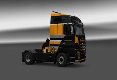 Mersedes Benz Actros MP3 Continental skin pack 1.26