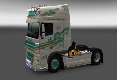 DAF XF 105 50k Frans Kuiper skin 1.25