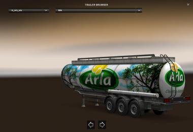 Arla Milk Trailer V1.0