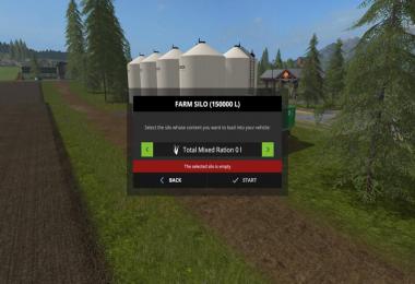 Cow silo for placement in GE v1.0