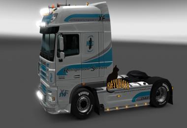 DAF XF 105 by 50k McGeown skin 1.25