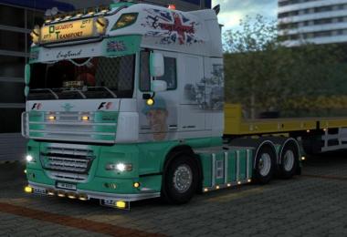 DAF XF by Stanley Lewis Hamilton Skin