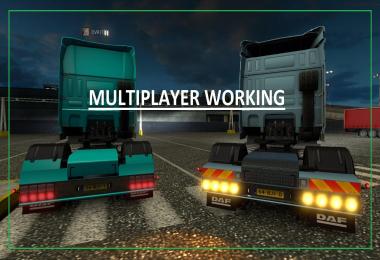 DAF XF Rear Bumper (Working-Multiplayer) V2