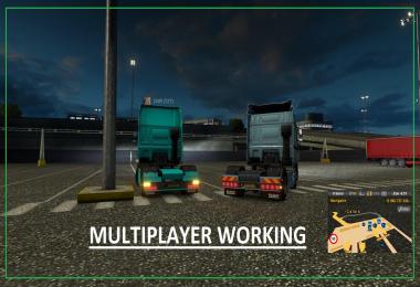 DAF XF Rear Bumper (Working-Multiplayer) V2