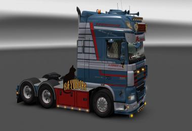 DAF XF105 by Stanley A. Ebner skin 1.25