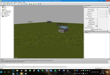 Empty map for Farming Simulator 17 v1.0