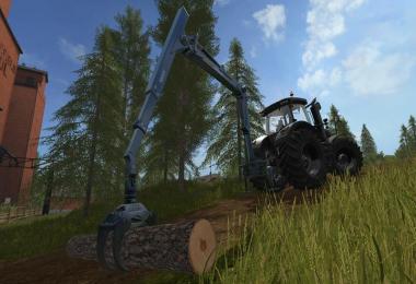 Epsilon Palfinger M80F Mounted Crane for Tractors v1.1