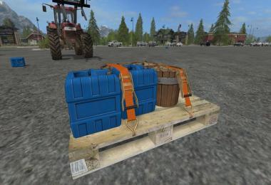 Euro pallet with belts v1.0