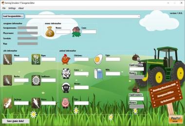 Farming Simulator 17 Savegame Editor v2