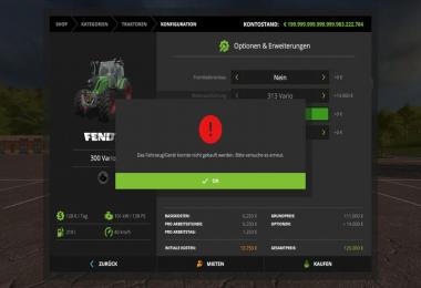 Fendt 300 Vario + chiptuning v1.3