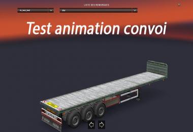 Flat bed standalone test animation convoi v1