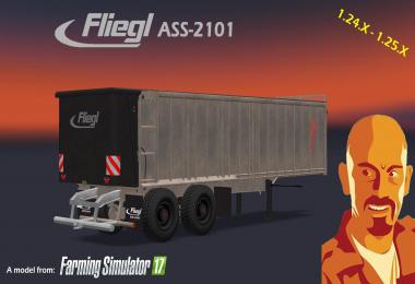 Fliegl ASS-2101 Standalone trailer from FS17 1.24.x - 1.25.x