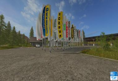 FS17 Placeable Flags v1.1