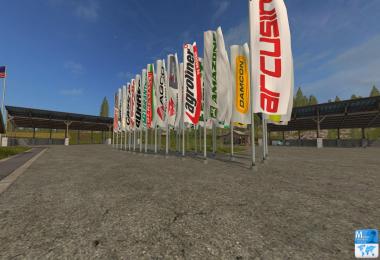 FS17 Placeable Flags v1.1