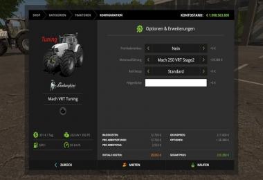 Lamborgini Mach VRT Tuning v1.0