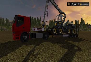 Lowboy in Strabag Look v1.0