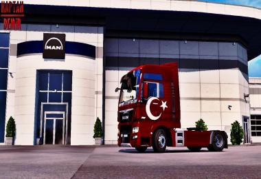 Man Tgx Euro 6 Bozkurt Skin v1.1