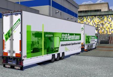 Mega Tandem Trailer v3.0 ETS2 1.25.x