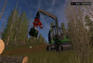 Mobile 800L diesel tank for the forest v1